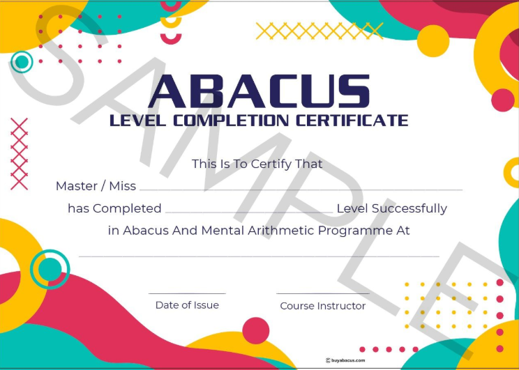 Level Completion Certificate Design  3