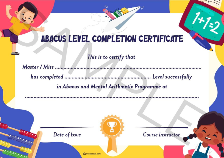 Level Completion Certificate Design  2