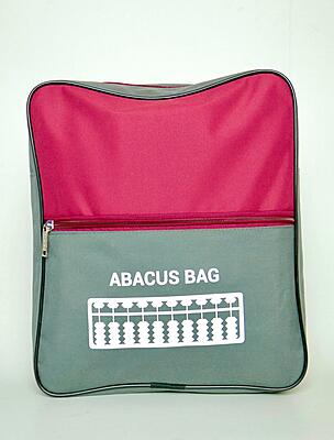 ABACUS BAG WITH PRINT  (RED)