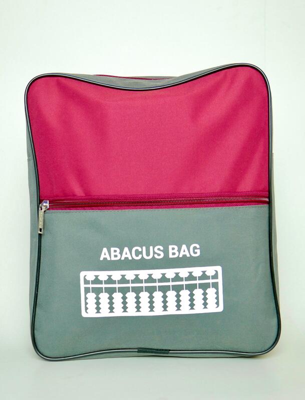 ABACUS BAG WITH PRINT  (RED)